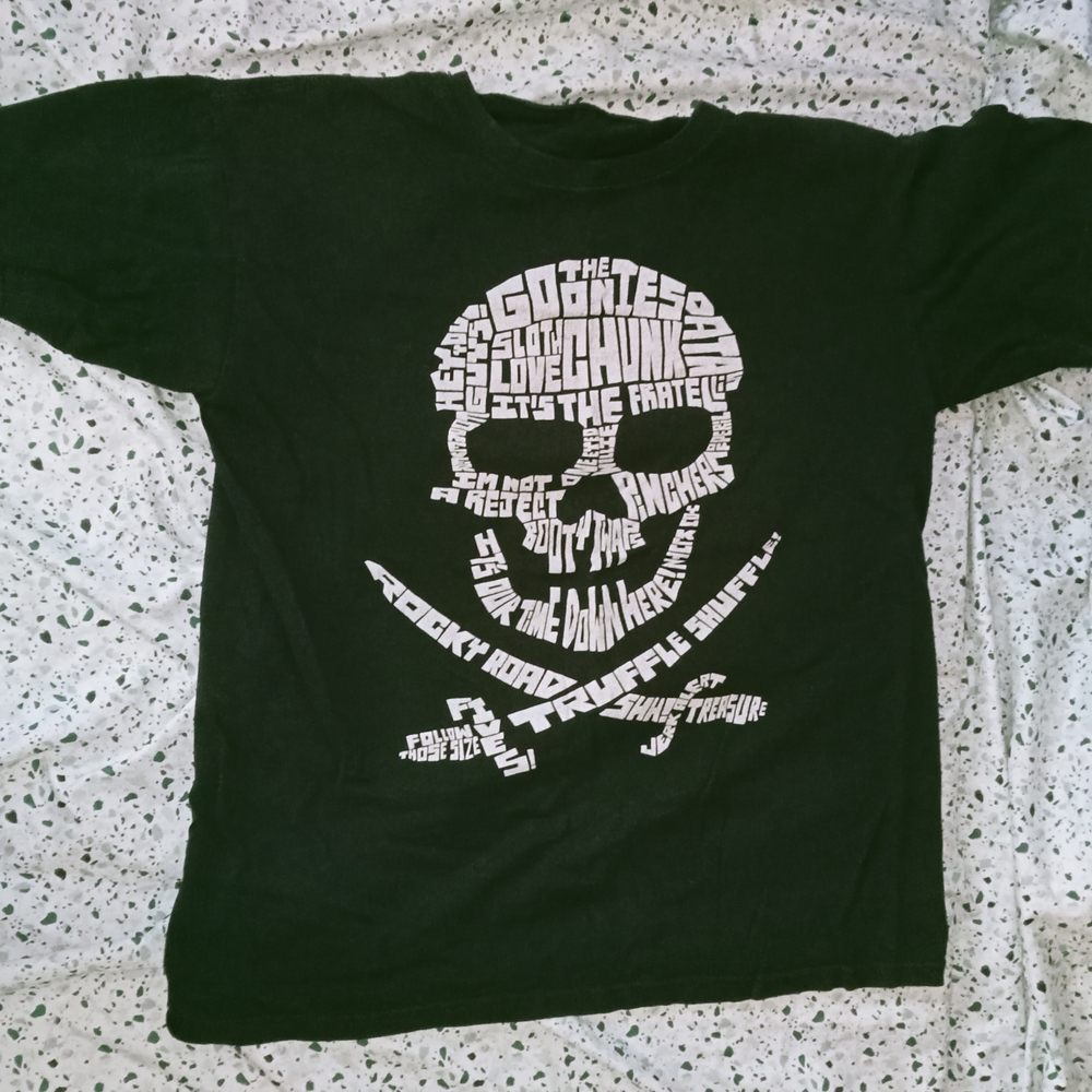 Kids Black Graphic T-Shirt